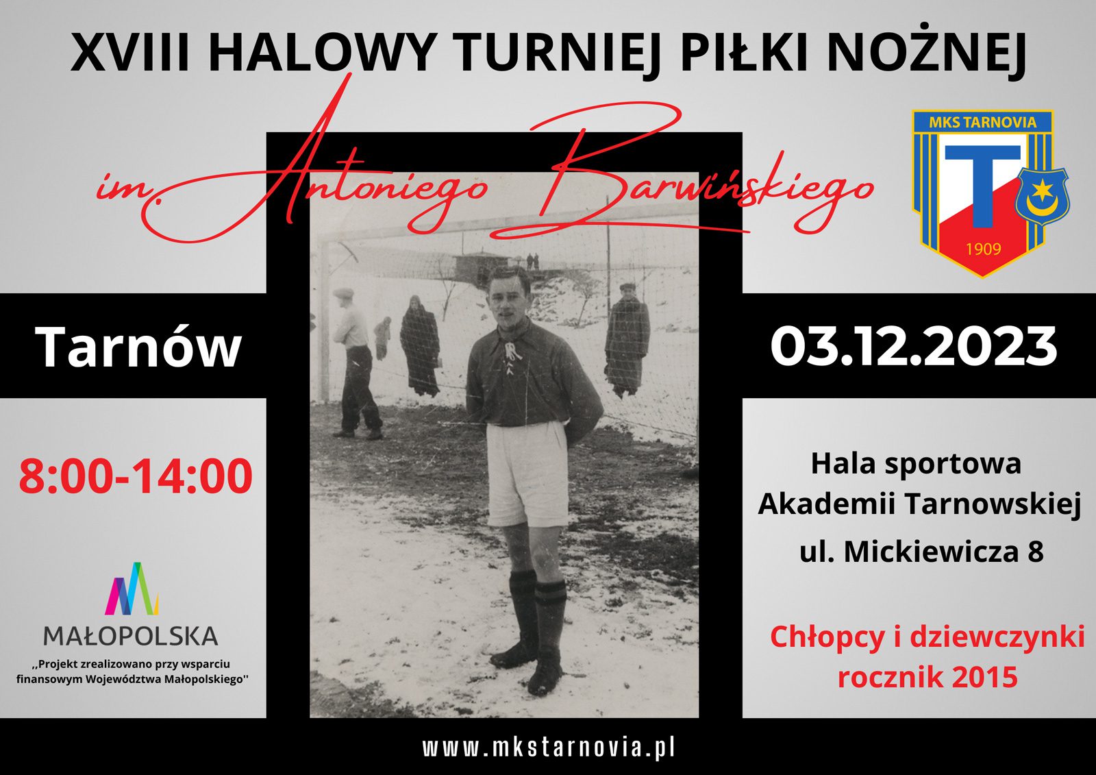 MKS Tarnovia - XVIII Halowy Turniej Piłki Nożnej